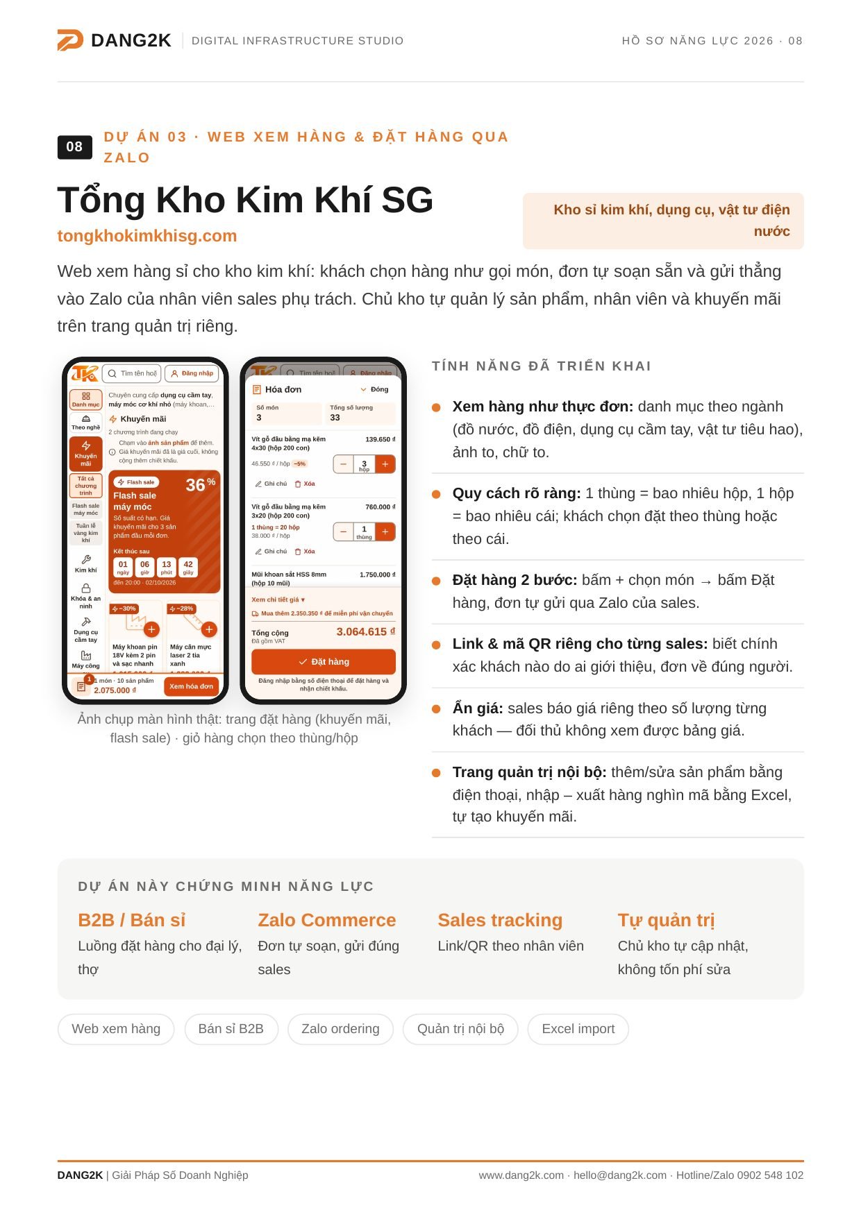 Hồ Sơ Năng Lực DANG2K - trang 8